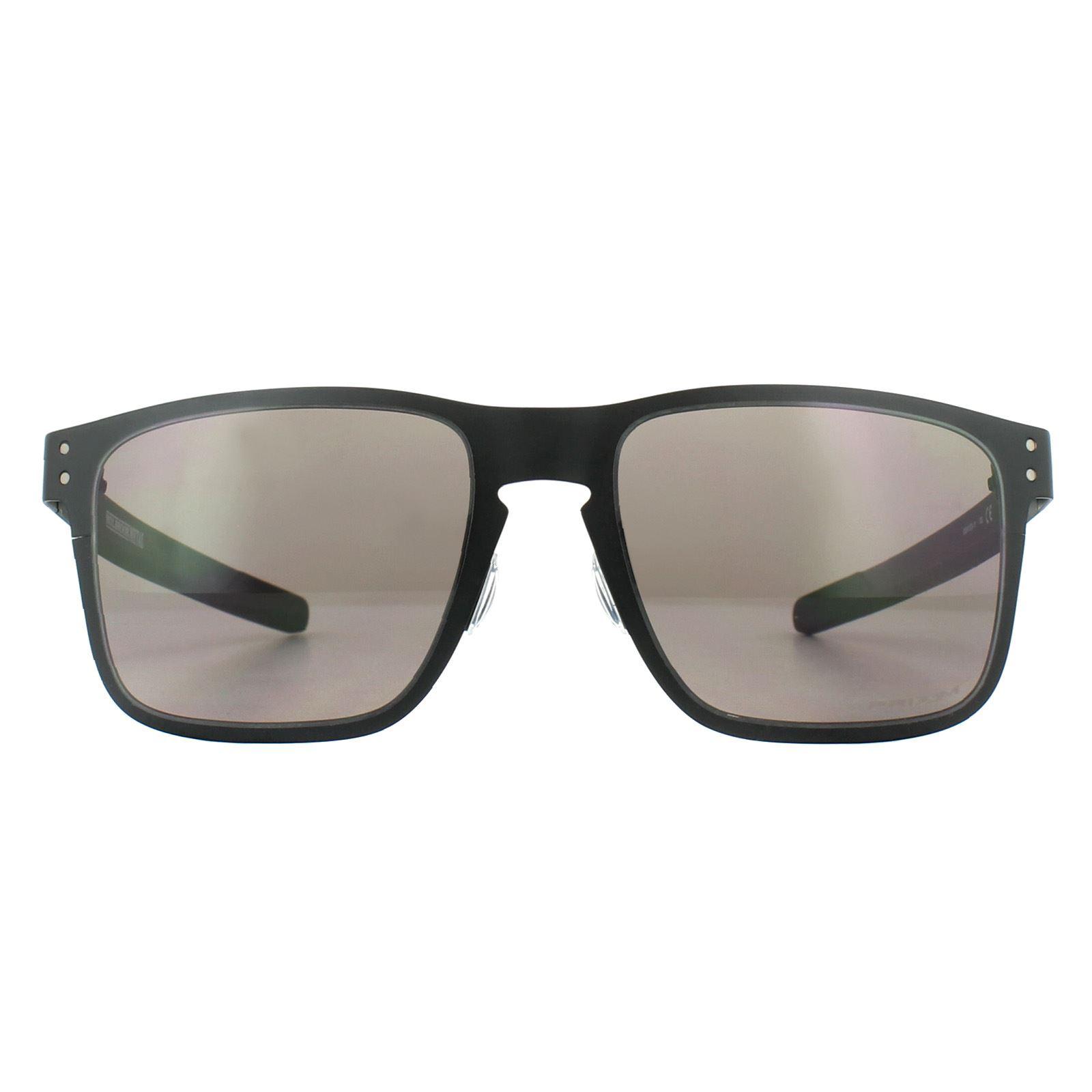 Oakley zonnebril Holbrook Metal OO4123-11 Matt Black Prizm Gray