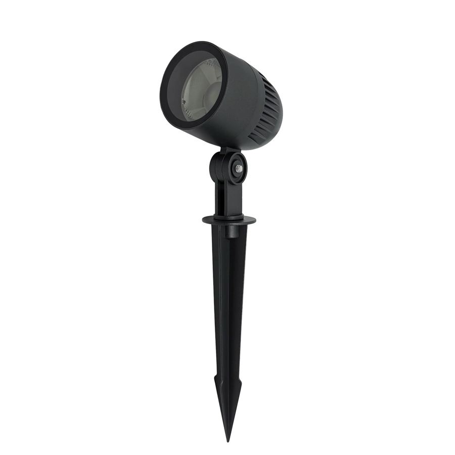 Mobilux LED-Erdspießstrahler MEDI IP66 2700K dunkelgrau dimmbar 02100081 4251399710438