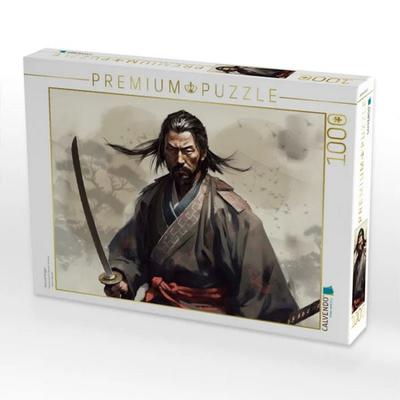 CALVENDO Puzzle Samurai Krieger | 1000 Teile Lege-Größe 64x48cm Foto-Puzzle für glückliche Stunden