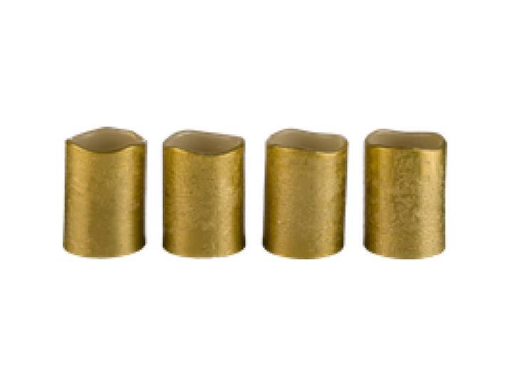 LIVARNO® Bougies LED en cire véritable, avec effet scintillant et fonction extinction par soufflement.