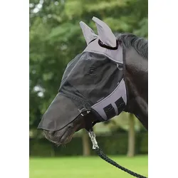 Fliegenmaske BU Fly Cover Pro grau/schwarz VB