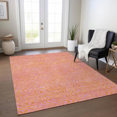 Addison Rugs Machine Washable Indoor/ Outdoor Modern Trance Chantille Rug