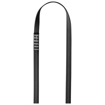 Edelrid - PES Sling 16mm - Bandschlinge Gr 90 cm grau/schwarz