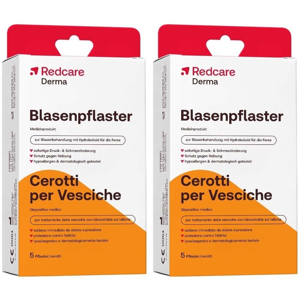 Redcare Derma Blasenpflaster x2 2x5 St Pflaster