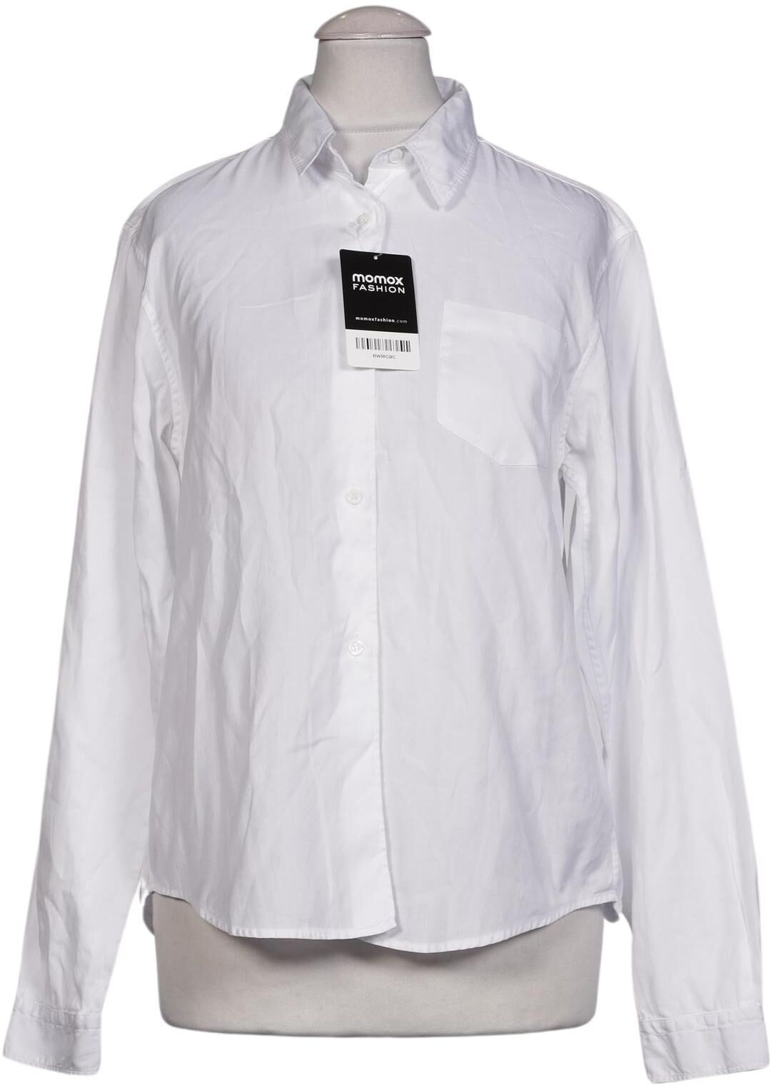 Jil Sander Damen Bluse, Weiß, Gr. EU 30 (IT 36), Baumwolle - Second Hand