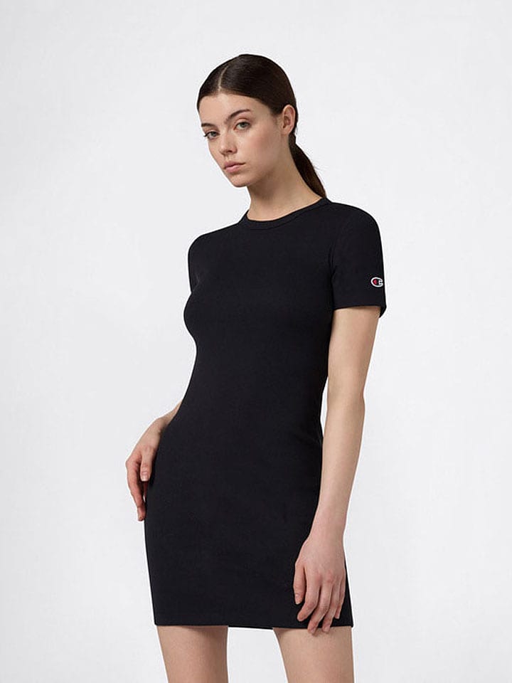 Champion Kleid in Schwarz - L