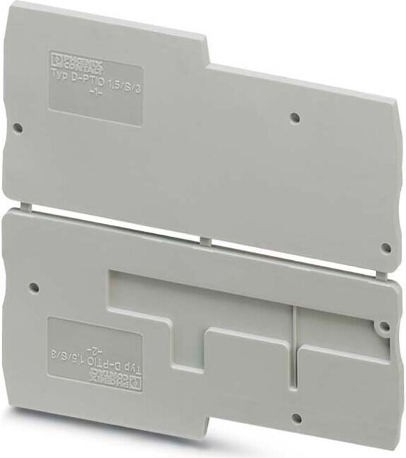 Phoenix Contact Couvercle de terminaison D-PTIO 1,5/S/3 (3244575)