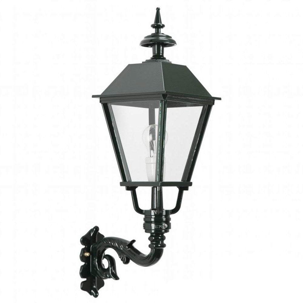KS Verlichting Wandlamp Braamt M 41 Nostalgische Retro Lantaarn - Zwart