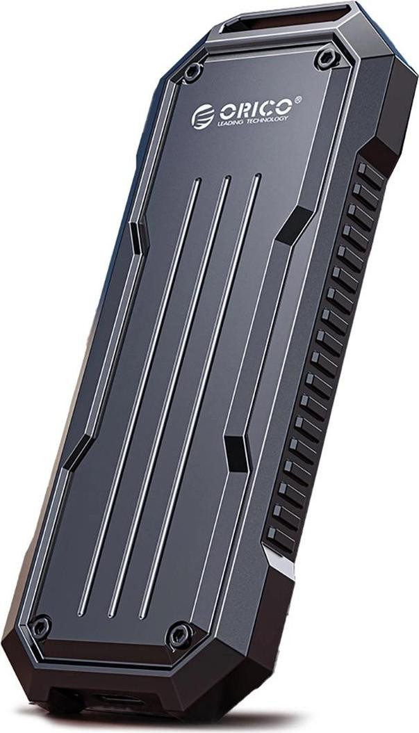 Orico Oxs2C3-G2 Versterkte M.2 NVMe/SATA SSD-behuizing met USB-C 3.2 aansluiting - Grijs