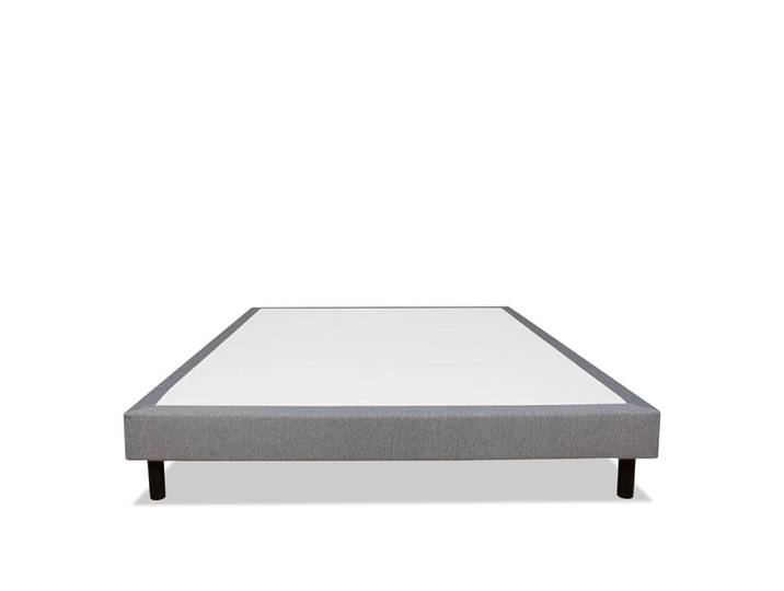 Sommier tapissier gris 90x190