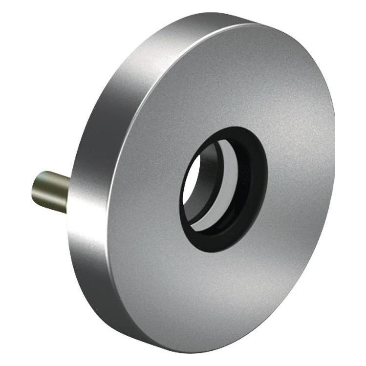 Ogro Drückerrosette 6501 23,5 AL Aluminium F1 Schildstärke 9 mm rund rund (Türgriff) (90055000312)