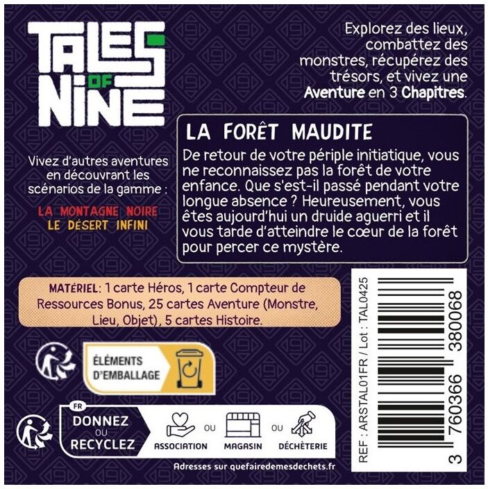 Arkham Society Tales of Nine 2 : La Forêt Maudite