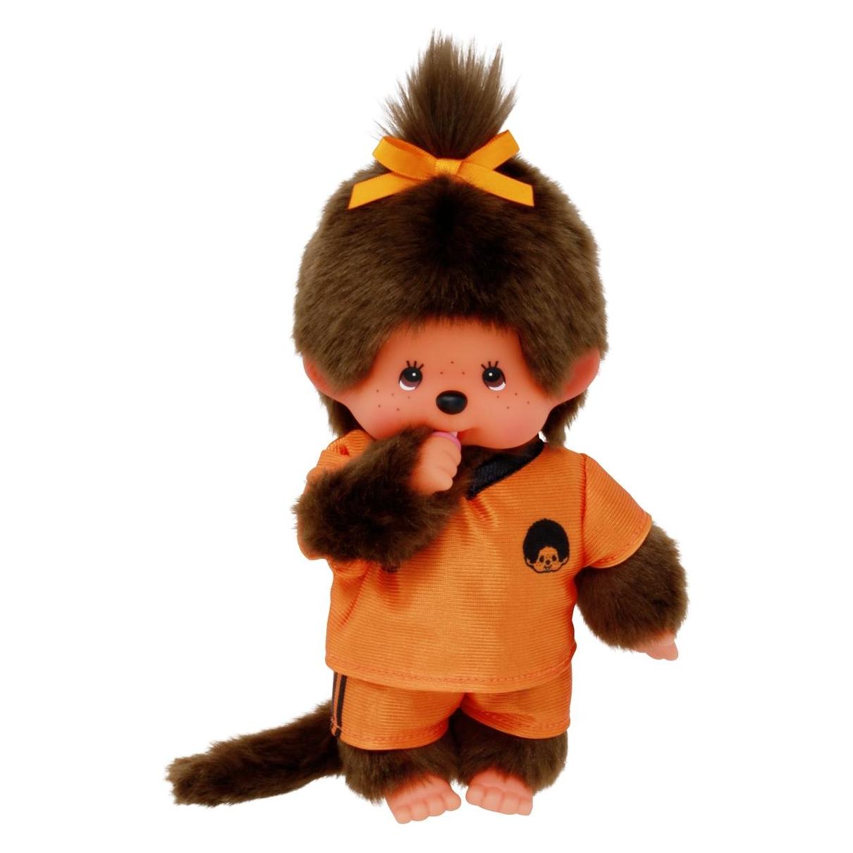 Monchhichi Plüschfigur Mädchen Fussballer Niederlande (24 cm) (253890)