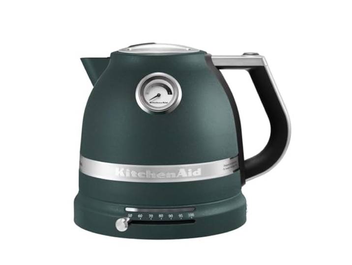 KitchenAid Artisan Wasserkocher (Pebbled Palm) Tee, Kaffee und Aufgüsse auf den Punkt; Kanne mit herausnehmbarem Kalkfilter und ikonisches, langlebiges Design