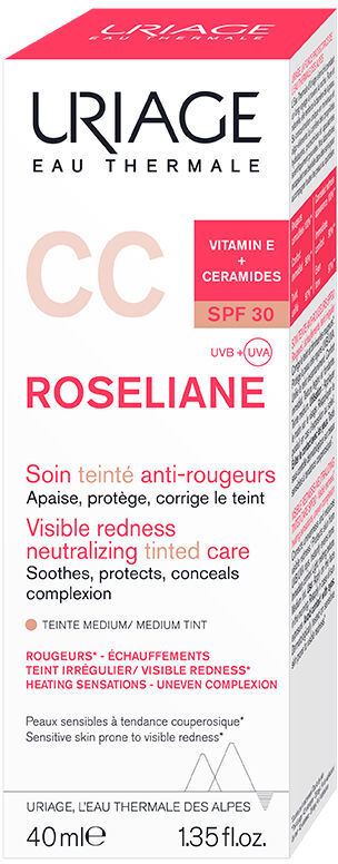 Uriage Roseliane Cc Crème SPF30 à l’EXTRAIT De Ginseng