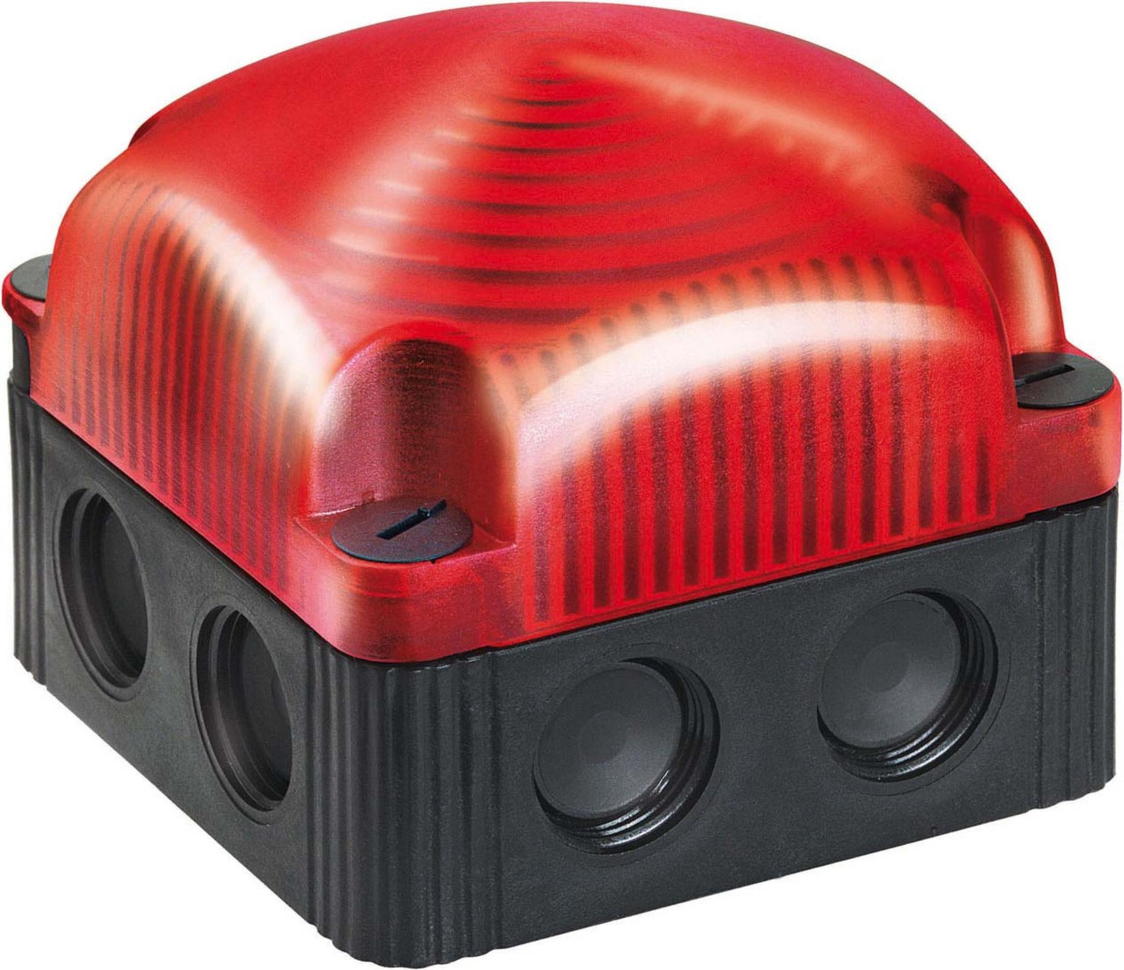 Werma LED-indicatorlamp BWM 85310060, rood, voor vloer- of winkelmontage