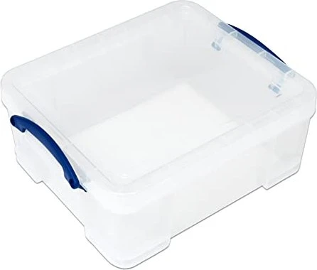 Really Useful Box Aufbewahrungsboxen-Set transparent