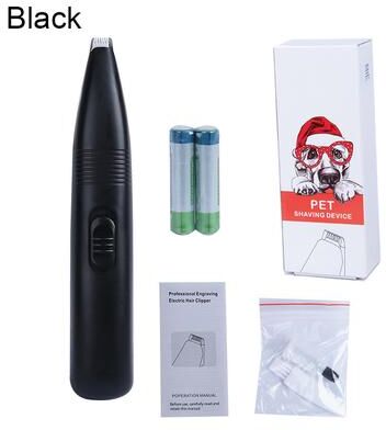 Happy Pet Pantry Pro Mini Dog Paw Trimmer & Precision Pet Grooming Trimmer black