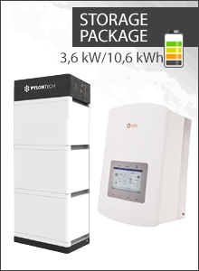 Solis S5 EH1P 3.6 kW + Pylon L2 10.65 kWh (3 x 3.55 kWh) Paket