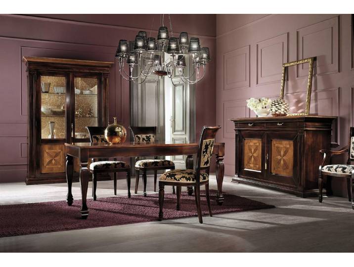 JVmoebel Esszimmer-Set Esszimmermöbel im Art Deco-Stil mit brauner Farbgestaltung, (Esszimmer-Set, Küchen-Set), Made in Europa