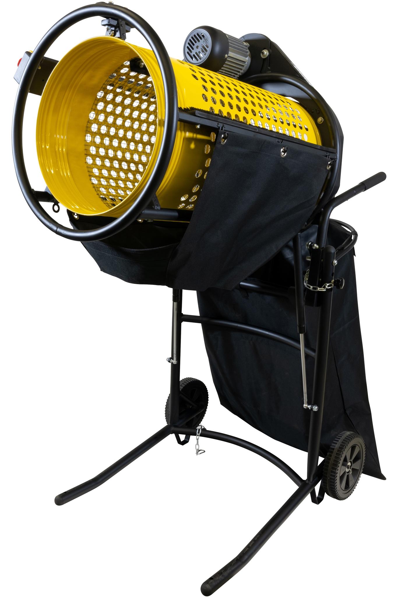 Güde Rollsieb GRS 375 | Trommel Ø 375 mm | 10 mm + 20 mm Siebmaschen