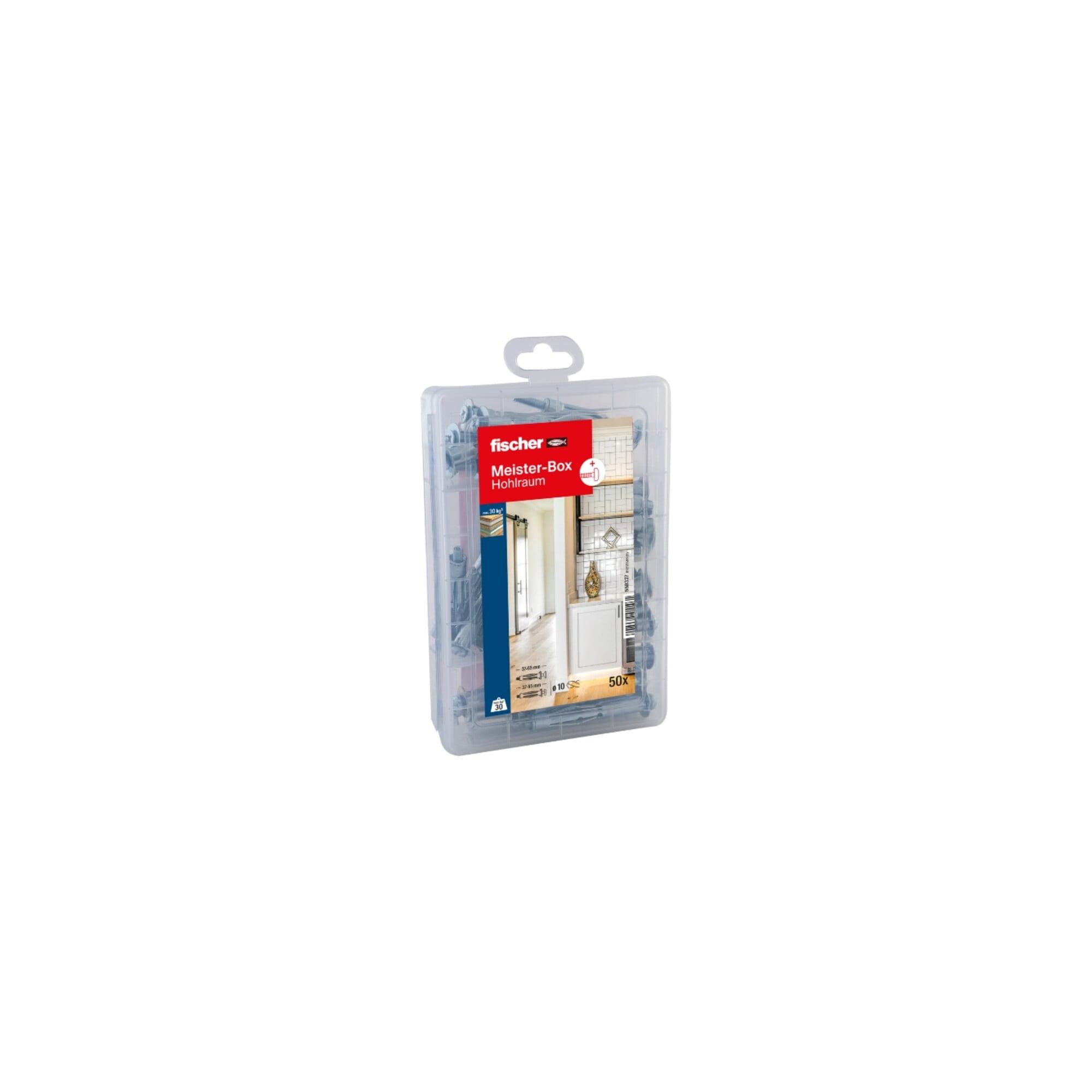 fischer Meister-Box Hohlraum + Schraube (50 Teile) (558327)