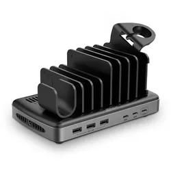 Lindy 73436 LINDY USB-Ladestation 6Port für 6 Tablets & Smartphones 160W