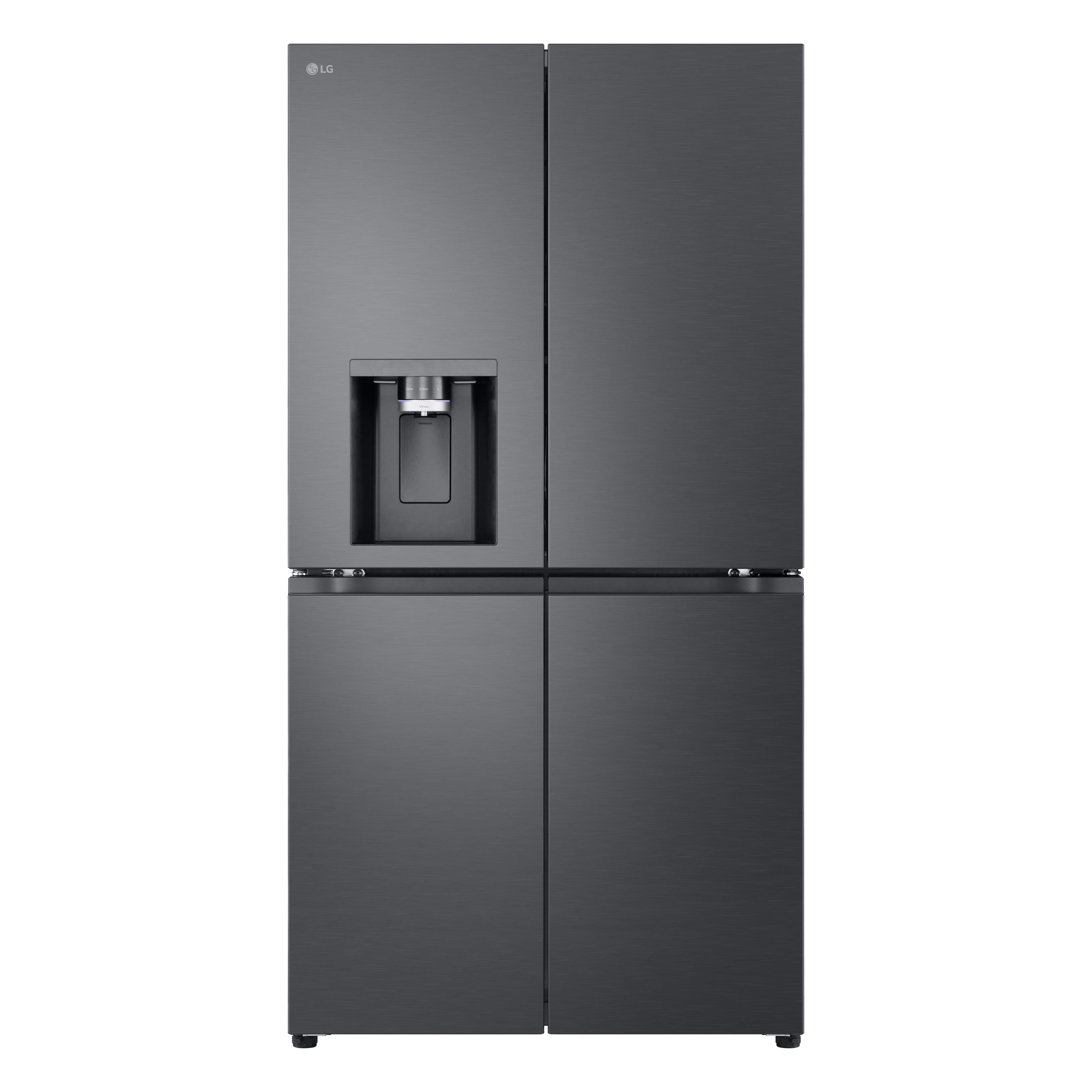 LG GMF961EV6C Side-by-Side Kühl-/ Gefrierkombination 384 l / 261 l 230 kWh NoFrost 1792 mm x 914 mm (Schwarz)