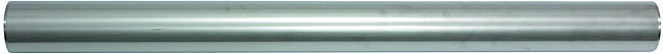 Vaillant Endrohr 0020025741 DN 80, 1 m, für Abgasleitung, Edelstahl