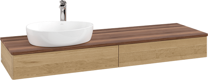 Villeroy und Boch Villeroy & Boch Antao Waschtischunterschrank 1600x190x500mm K15052HN FK/AP: HN/2
