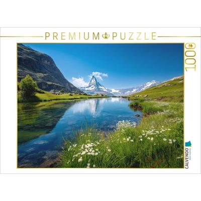 CALVENDO Puzzle Ein Motiv aus dem Kalender ALPEN Sehnsucht | 1000 Teile Lege-Größe 64 × 48 cm Foto-Puzzle für glückliche Stunden, von , Calvendo