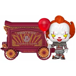 Funko It-Welcome to Derry POP! Town Vinyl Figur Pennywise & Wagon 9 cm