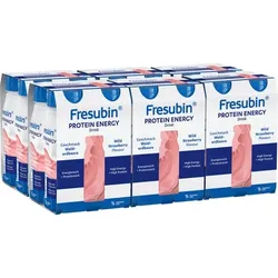 Fresubin Protein Energy Trinknahrung Walderdbeere mit Eiweiß 6X4X200 ml