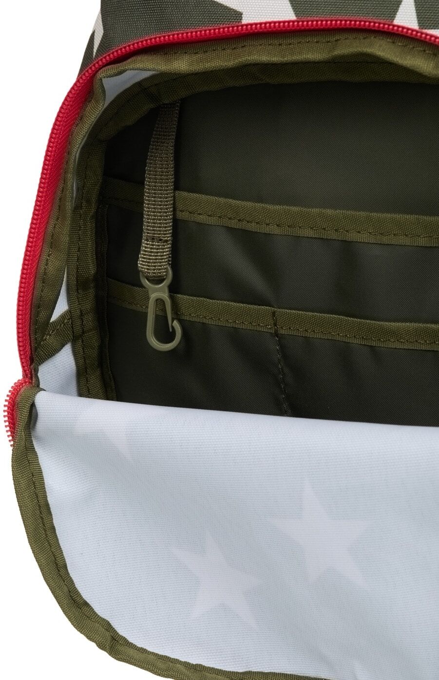 Tagesrucksack ROXY "Shadow Swell Printed", Damen, winter moss simply starz s, Polyester, Rucksäcke Tagesrucksack