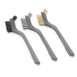 Hendi Drahtbürsten-Set, schmal, 178 mm
