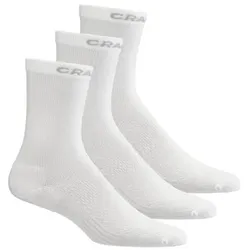 Craft Core Dry High 3-pack Socken weiß Gr. 37-39