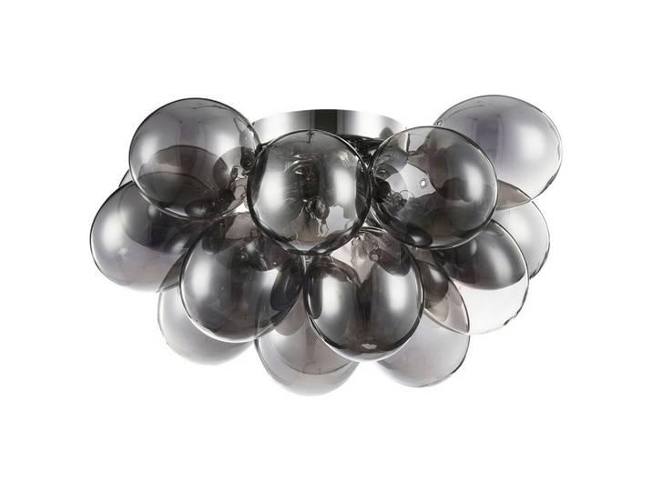 Deckenleuchte Balbo Nickelfarben max. 28 Watt Deckenlampe