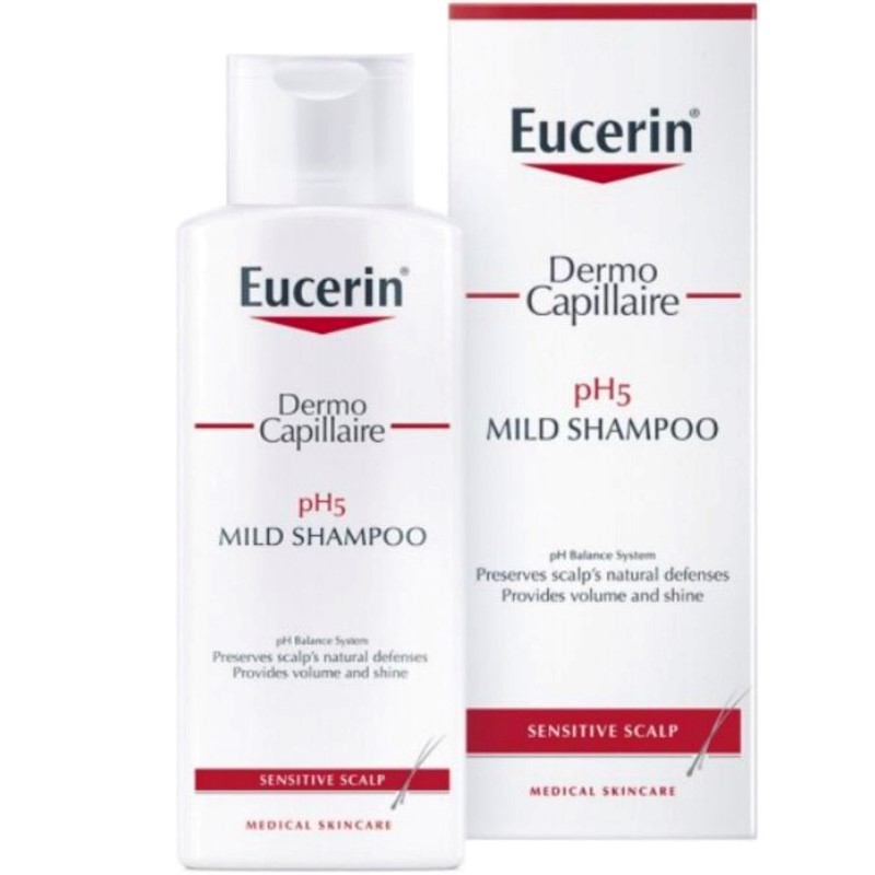 Eucerin Champú suave Dermocapillaire pH5 250mL