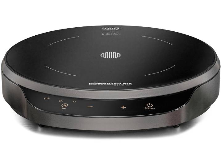 ROMMELSBACHER Einzel-Induktionskochplatte CTA 1800/IN Induktion - für bedarfsgerechte Strom-/Leistungsbegrenzung , schwarz, B:27cm H:6,5cm T:30,5cm, Kochplatten, POWER Switch: bedarfsgerechte Strom-/Leistungsbegrenzung, Einzel-Induktionskochplatte