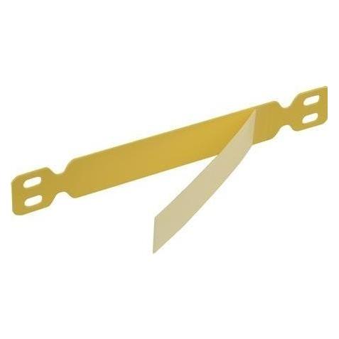Brady LC-178x15-B7644, Kabel Markierer/Schilder Heatex + Laminat, Gelb, 178 x 15mm (50 Stück) (Y1221671)