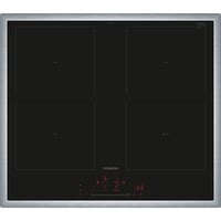 ED645HQC1E iQ500, Autarkes Kochfeld schwarz/edelstahl, 60 cm, Home Connect