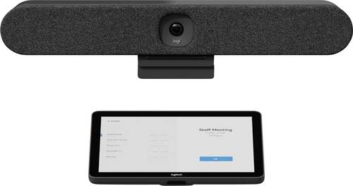 Logitech Rally Bar Huddle Konferenzlautsprecher Audio-Line-in, Audio-Line-out, RJ45, USB-A (USB 3.1 Gen 1), USB-C (USB 3.1 Gen