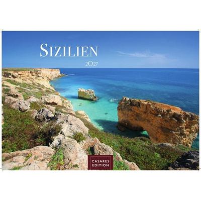 Sizilien Kalender 2027 – Wandkalender | Fotokalender Italien 24x35 cm – . mit atemberaubenden Fotos von Sizilien,