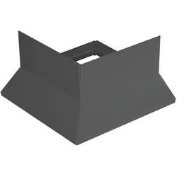 Eckstück für Balkonprofil Y-Form anthrazit (H= 53 mm)