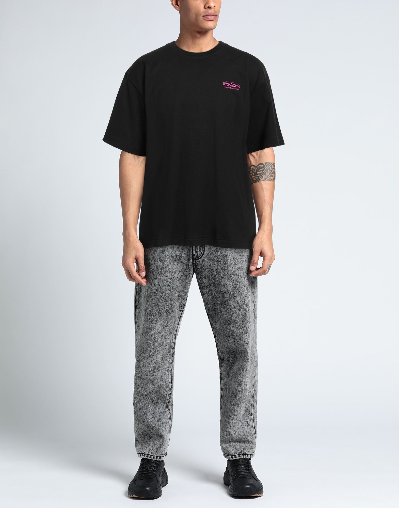 Wild Things Camiseta Hombre Negro S Hombre