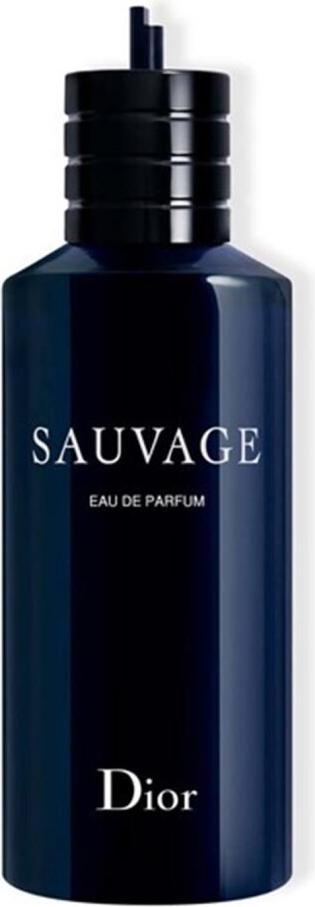 Dior Sauvage Refill, Männer, 300 ml, Nachfüllflasche, Bergamotte, Vanille, Flasche