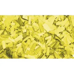 Showgear Confetti - Rectangle Gelb, 55 x 17 mm, 1 kg, feuerhemmend und biologisch abbaubar
