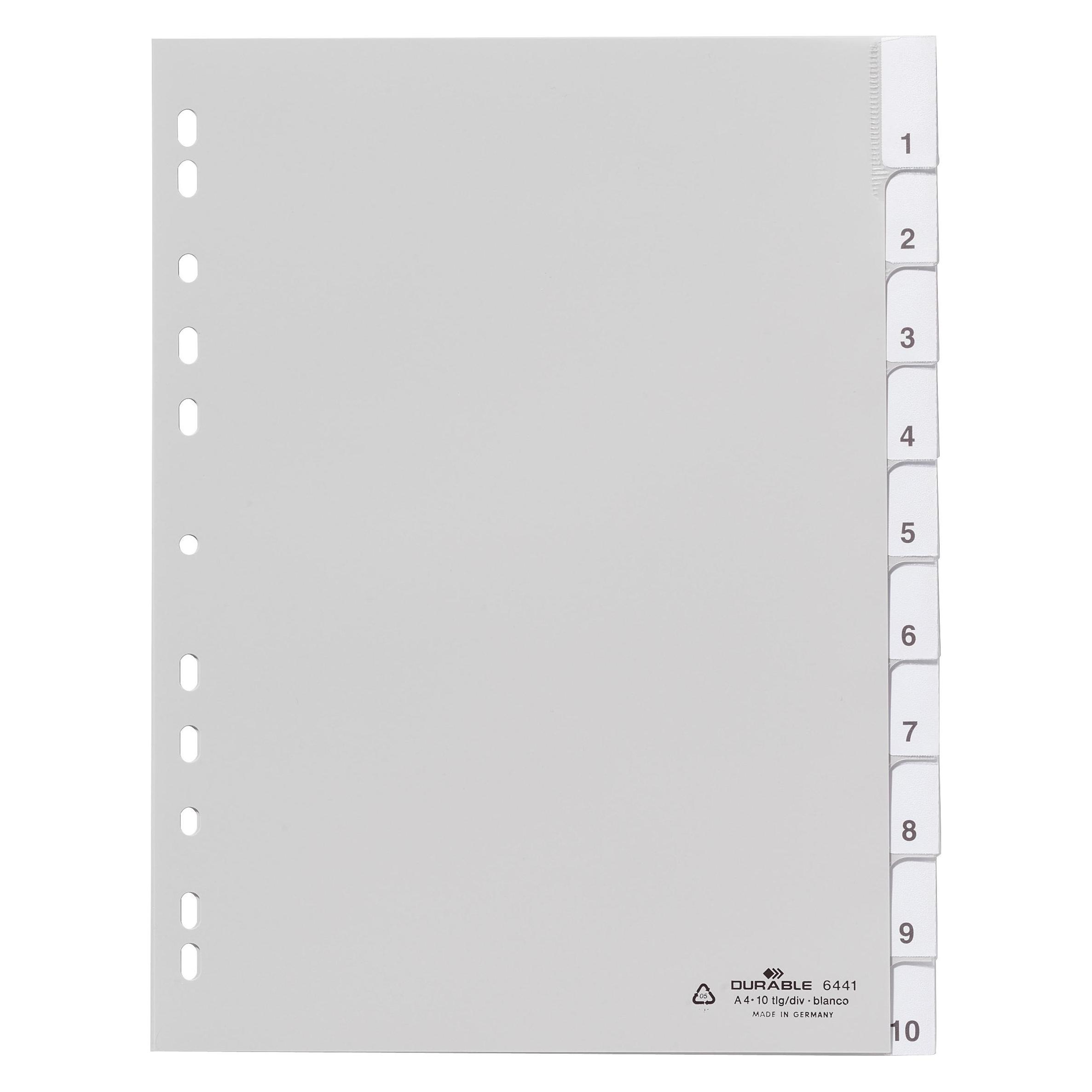 Durable Register PP (6441 10)