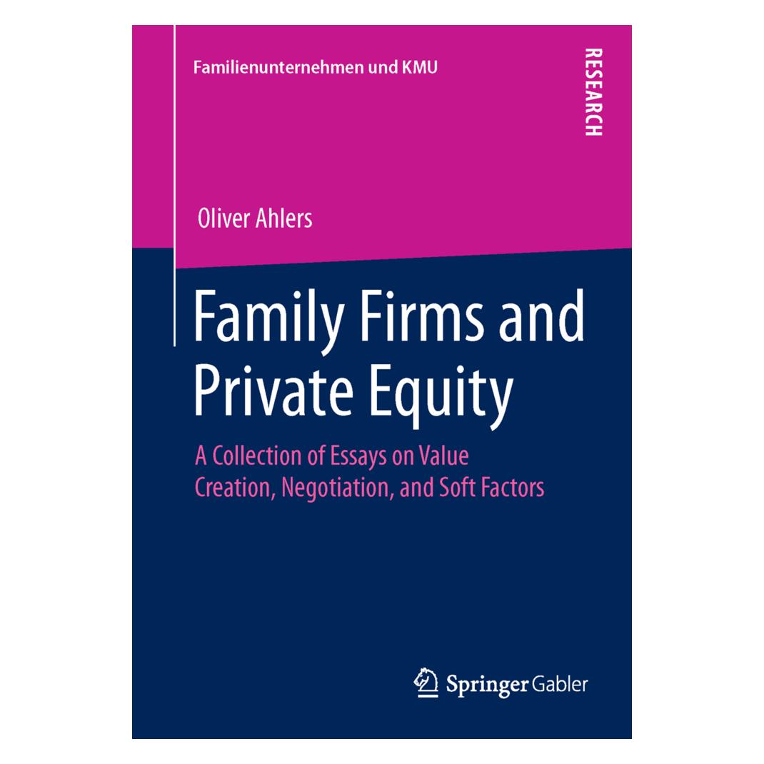 Springer Family Firms and Private Equity (Englisch, Softcover, Oliver Ahlers) (55529130)