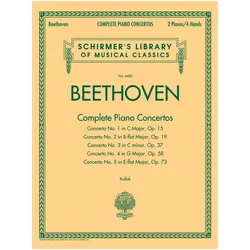 Beethoven - Complete Piano Concertos, Fachbücher